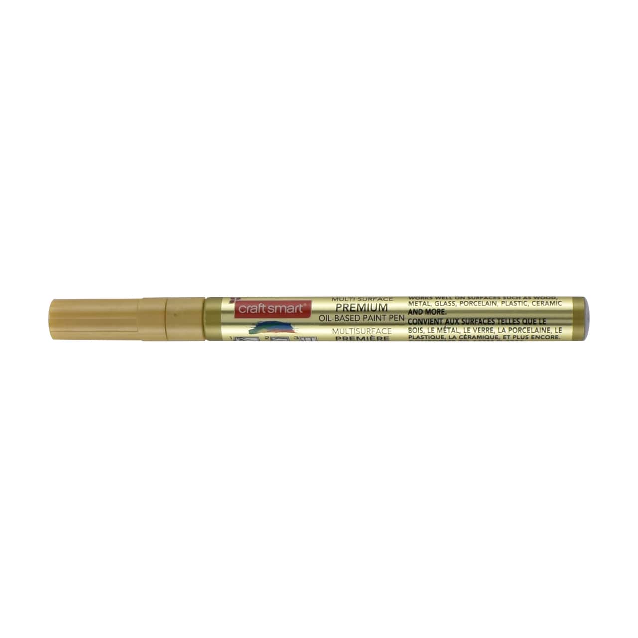 Metallic Fine Tip Multi-Surface Premium Oil-Based Paint Pen by Craft Smart®